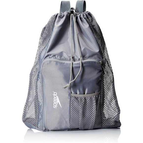Unisex-Adult Drawstring Deluxe Ventilator Mesh Equipment Bag - Picture 1 of 4